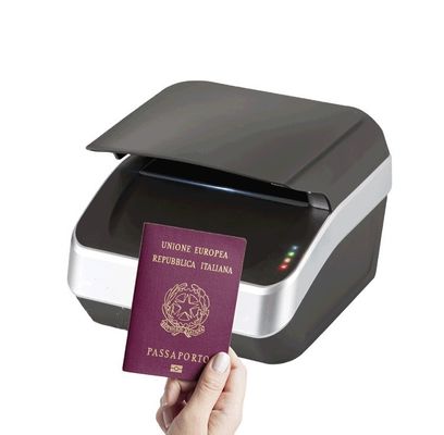 空港/ホテル/ID 認証装置用 24 ビット色深度 OCR パスポートスキャナー