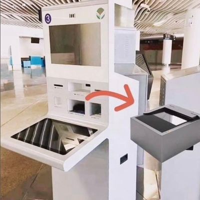 1- Sinosecu キオスク パスポート電子パスポートリーダー 空港 国境管制 税関 RFID 読み取り
