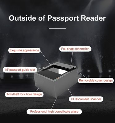CE FCC 認証 アクセス コントロール オプティカルリーダーと RFID カードリーダー キオスクのID スキャナー