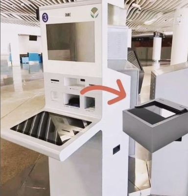 CE FCC 認証 アクセス コントロール オプティカルリーダーと RFID カードリーダー キオスクのID スキャナー