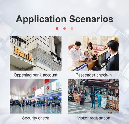 パスポートサイズ 最大紙サイズ SINOCECU APR5300 RFID ID ドキュメントリーダー OCR / MRZ