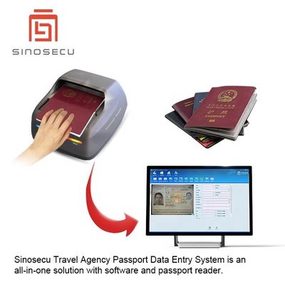 ユーザーにやさしいパスポートデータ入力システム 簡単なデータ記録のためのソフトウェアとリーダー