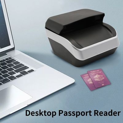 KR530 パスポートリーダーとOCR ID スキャナー SDKのポータブル パスポート スキャナー キオスク