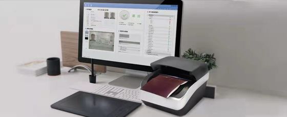 OCR 処理とCMOS スキャン エレメント タイプ付き スマート ID カード スキャナー デバイス