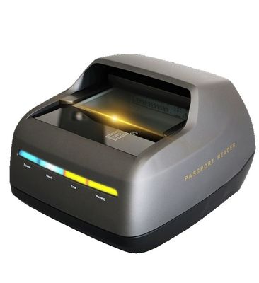 パスポート OCR Reader ソフト付きのフルページ OCR ID Reader と ID カードスキャン SDK 黒