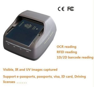 OCR Reader CMOS パスポート ID カードと運転免許証のドキュメントスキャナー