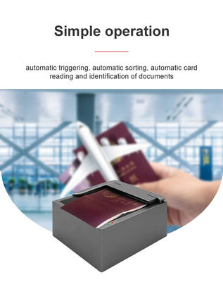 1秒OCR処理速度 IDスキャンのためのCE FCC認定旅行書類スキャナー